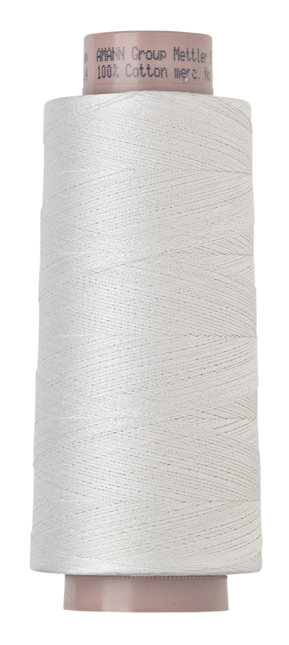 Porcelain (9140-1601) | Silk-Finish Cotton 40wt (1463M / 1600Y) | Mettler Thread